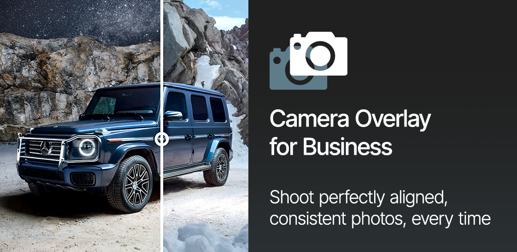 Camera Overlay | Shoot perfectly aligned, consistent photos, every time.